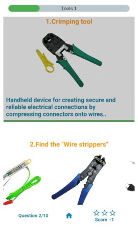 Auto Electrician — Quiz Game для Android — скриншот 3