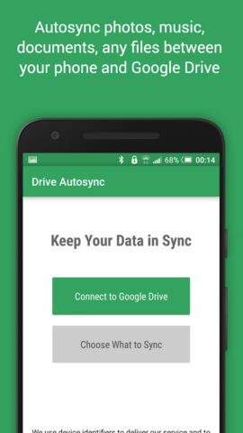 Autosync for Google Drive для Android — скриншот 1