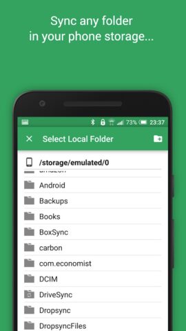 Autosync for Google Drive для Android — скриншот 3