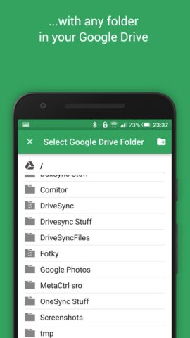 Autosync for Google Drive для Android — скриншот 4