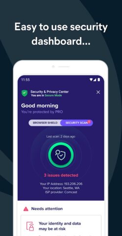 Avast Secure Browser для Android — скриншот 3