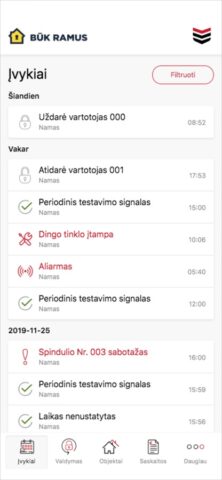 Būk ramus для iOS — скриншот 1