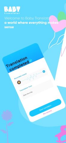 Baby Translator & Cry Analyzer для Android — скриншот 1