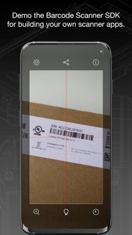 Barcode Scanner для Android — скриншот 1