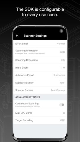 Barcode Scanner для Android — скриншот 2