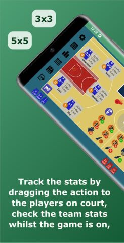 Basketball Stats Assistant для Android — скриншот 1