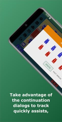 Basketball Stats Assistant для Android — скриншот 3