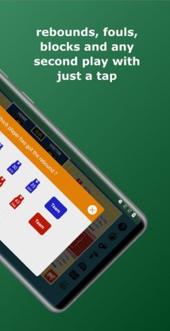 Basketball Stats Assistant для Android — скриншот 4