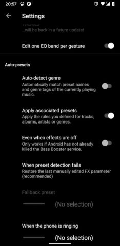 Усилитель баса (Bass Booster — для Android — скриншот 5