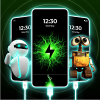 3D Aнимация зарядки батареи для Android