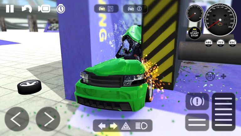 Beam Drive Crashes Original 3D для Android — скриншот 5