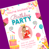 Birthday Card Maker 2023 для Android