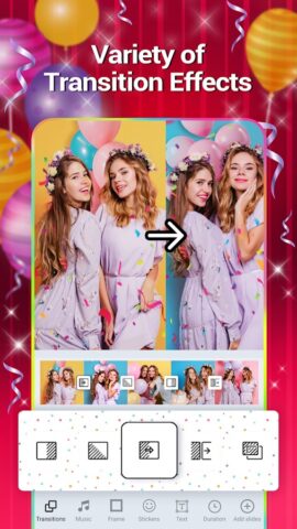 День Рождения Видео с Фото для Android — скриншот 2