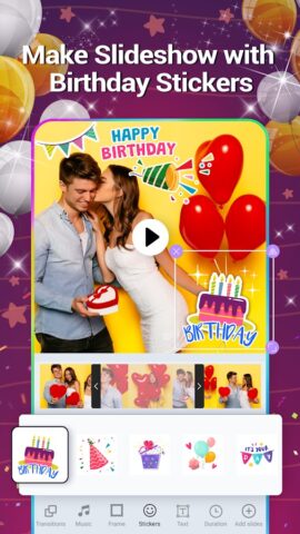 День Рождения Видео с Фото для Android — скриншот 5