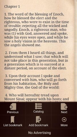 Book of Enoch для Android — скриншот 2