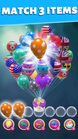 Bubble Boxes — три в ряд для Android — скриншот 1