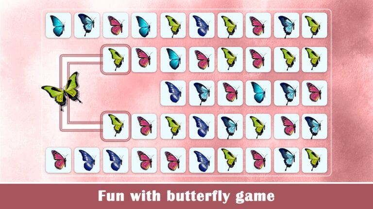 Butterfly connect game для Android — скриншот 1