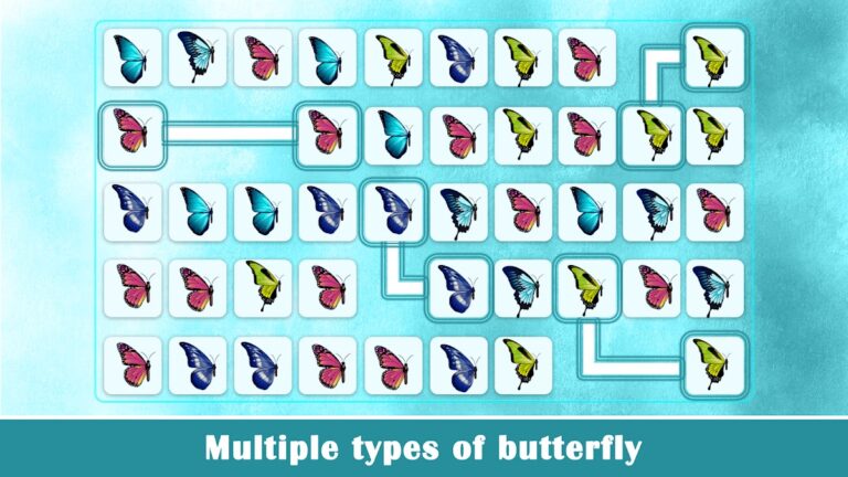 Butterfly connect game для Android — скриншот 2