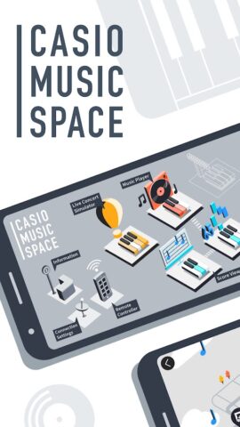 CASIO MUSIC SPACE для Android — скриншот 1