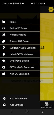 CAT Scale Locator для Android — скриншот 2