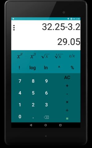 Calcus Calculator для Android — скриншот 5