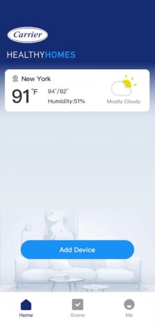 Carrier Air Conditioner для Android — скриншот 2