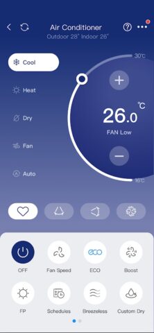 Carrier Air Conditioner для Android — скриншот 3