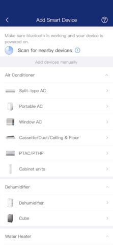 Carrier Air Conditioner для Android — скриншот 4
