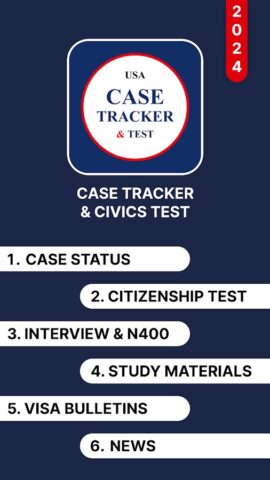Case Tracker USA Immigration для Android — скриншот 2