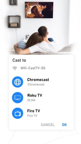 Cast to TV — Screen Projector для Android — скриншот 3