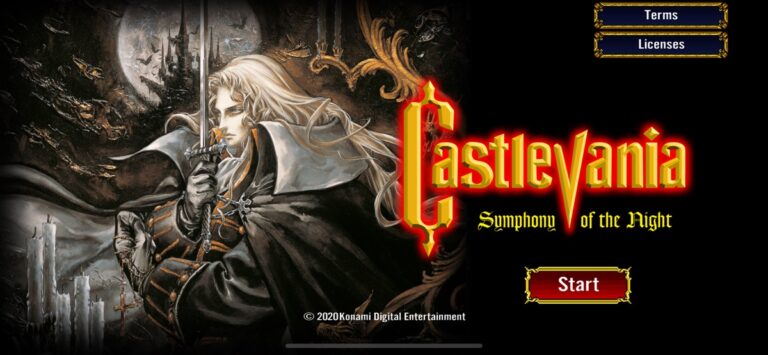 Castlevania: SotN для iOS — скриншот 1