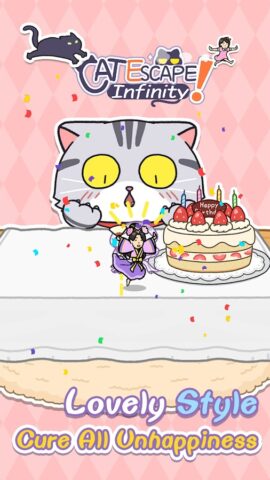 Cat Escape! Infinity！ для Android — скриншот 1