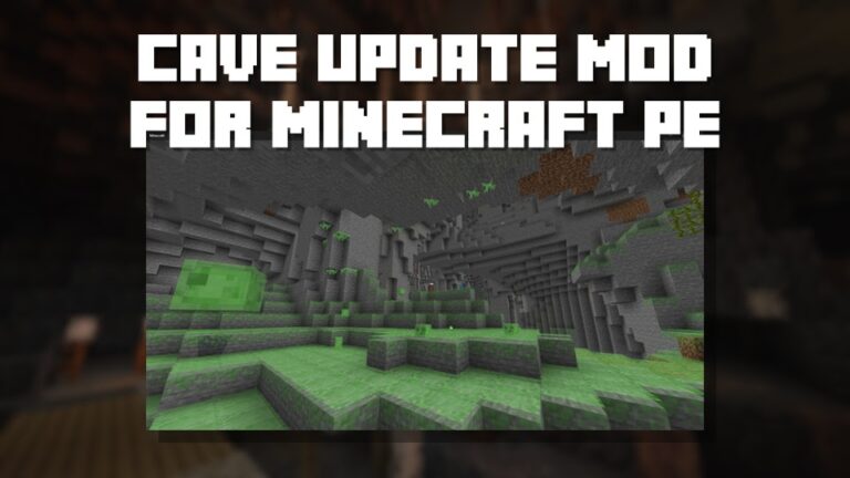 Cave Update Mod for Minecraft для Android — скриншот 1