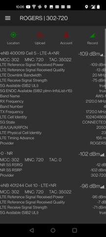 CellMapper для Android — скриншот 1
