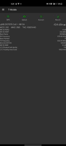 CellMapper для Android — скриншот 2