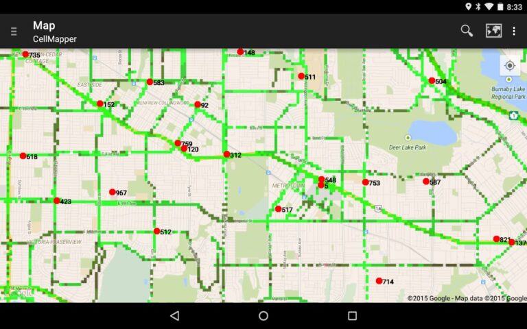 CellMapper для Android — скриншот 4
