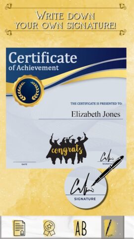 Сертификаты Создать для Android — скриншот 5