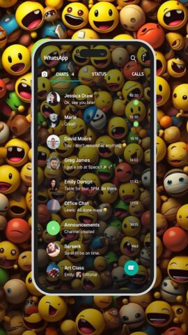 Chat Wallpapers & Status Saver для Android — скриншот 3