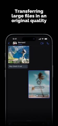 Chattti — приватный мессенджер для iOS — скриншот 3