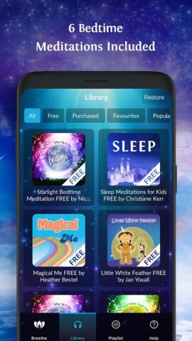 Children’s Sleep Meditations для Android — скриншот 2