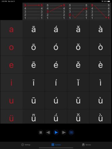 произношение китайского языка для iOS — скриншот 3