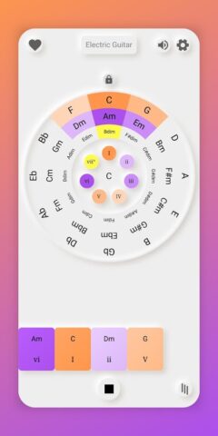 Квинтовый круг для Android — скриншот 4