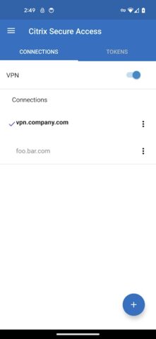 Citrix Secure Access для Android — скриншот 3