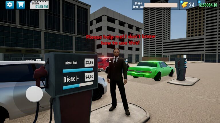 City Gas Station Simulator 3D — скриншот 2