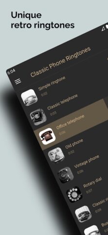 Рингтоны для телефонов для Android — скриншот 1