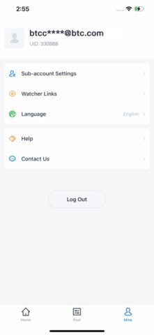 CloverPool — лучший пул BTC для iOS — скриншот 5