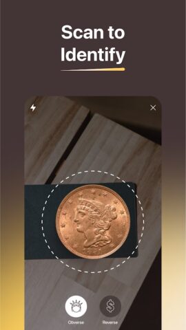 Coin Identifier для Android — скриншот 2