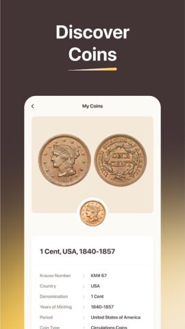 Coin Identifier для Android — скриншот 3