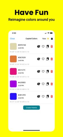 ColAR — AR Color Picker для iOS — скриншот 3