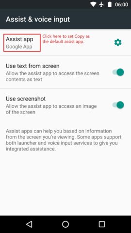 Copy (Text & Screenshots) для Android — скриншот 2